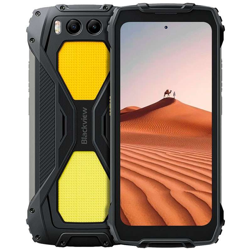 Blackview BV7300 6GB/256GB Negro/Naranja con luz de camping
