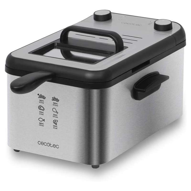 Freidora Cecotec CleanFry Infinity 3000 3L 2400W Inox