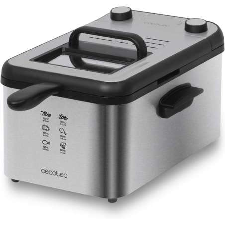 Freidora Cecotec CleanFry Infinity 3000 3L 2400W Inox