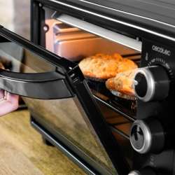 Cecotec Horno de sobremesa Bake&Toast 2300 Black, 23 L, 1500 W