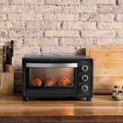 Cecotec Horno de sobremesa Bake&Toast 2300 Black, 23 L, 1500 W