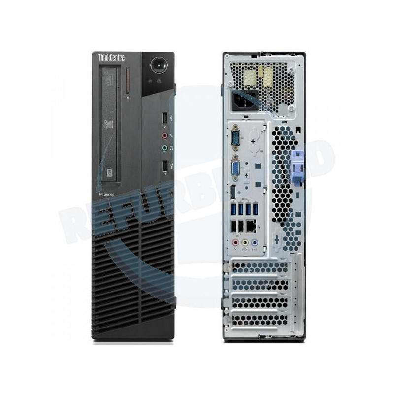 Pc Reacondicionado Lenovo m81 Sff i3 2130 4gb 250gb Odd Coa win7