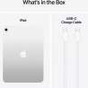 Apple iPad 2025 11" 256GB WiFi iPadOS 18 Plata/Amarillo/Azul