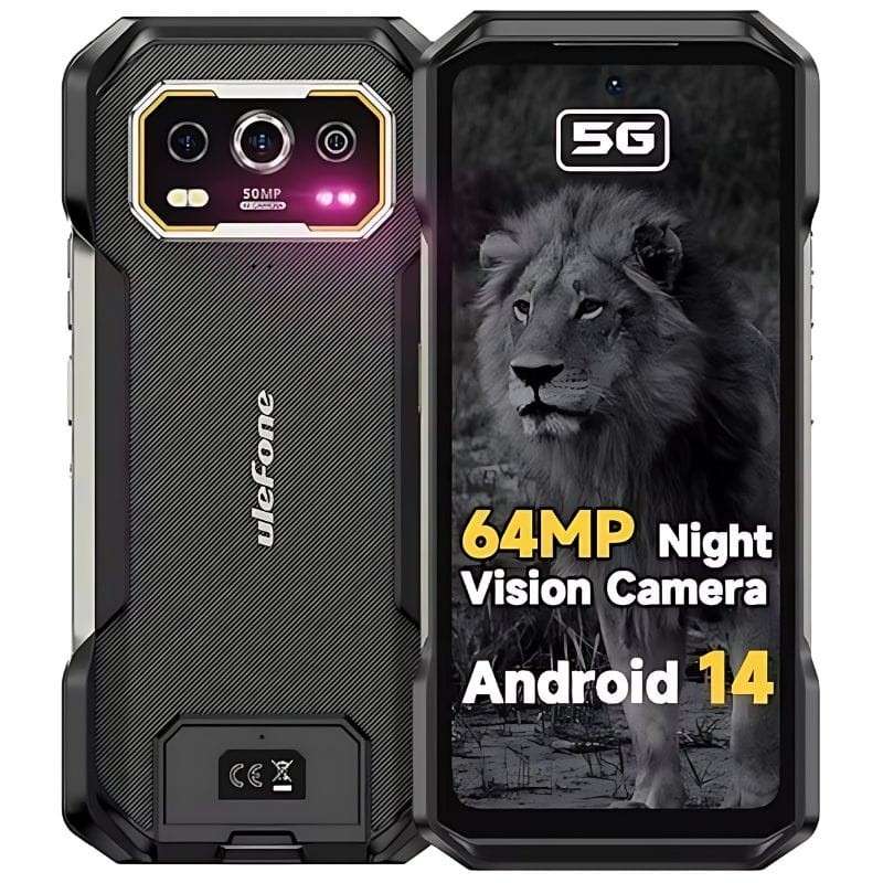 Ulefone Armor 27 Pro 5G 24GB/256GB Negro Rugged