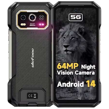 Ulefone Armor 27 Pro 5G 24GB/256GB Negro Rugged