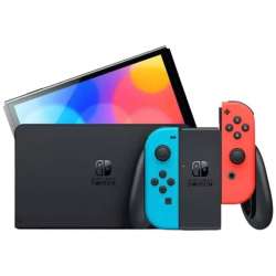 Nintendo Switch OLED 64GB Azul / Rojo Neón