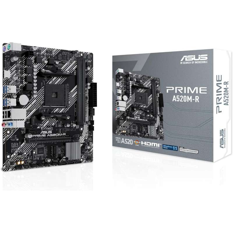 Placa Base Asus Prime A520M-R Socket AM4/ Micro ATX