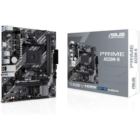 Placa Base Asus Prime A520M-R Socket AM4/ Micro ATX