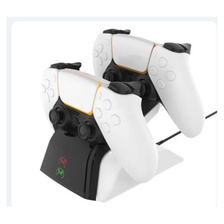 ESTACION DUAL CARGA RAPIDA PARA MANDOS PS5