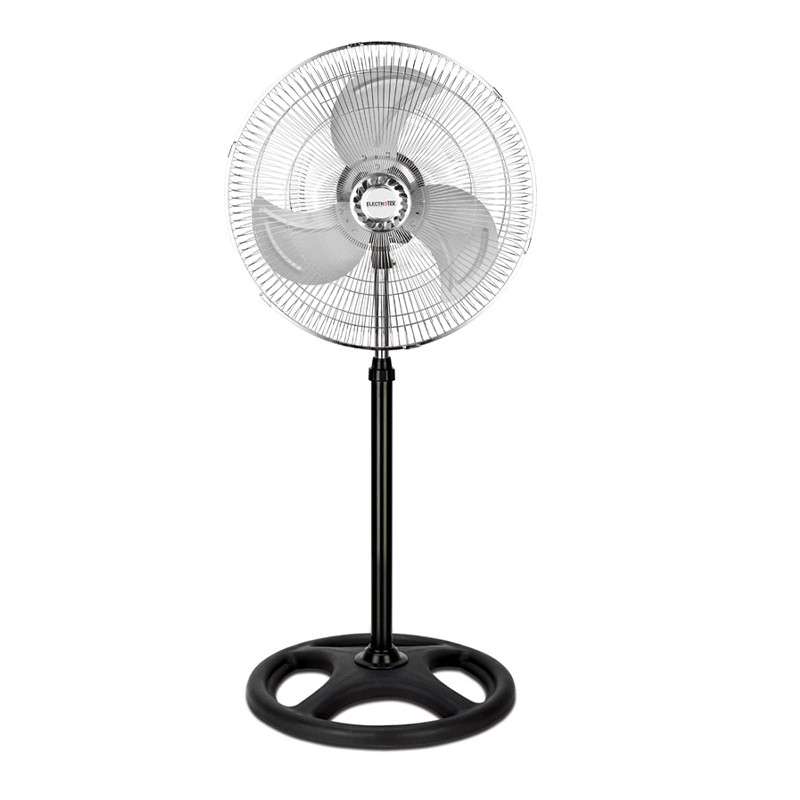 Ventilador de pie 18", 3 Velocidades, 80W. ELECTROTEK ET-F18SF.