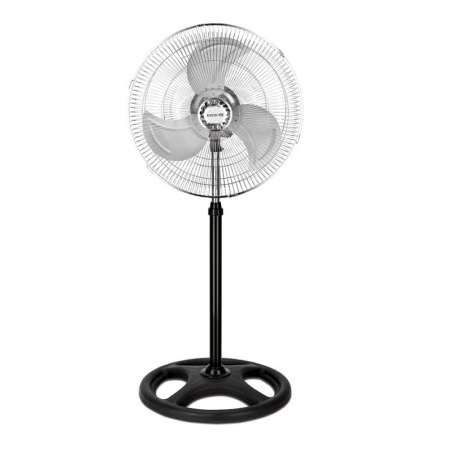 Ventilador de pie 18", 3 Velocidades, 80W. ELECTROTEK ET-F18SF.