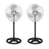 Ventilador de pie 18", 80W- Pack de 2 unidades. ELECTROTEK ET-F18SF