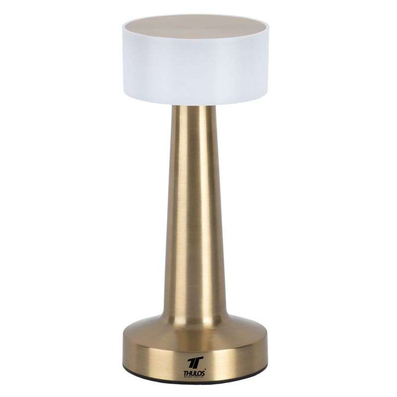 Lámpara inalámbrica LED, batería recargable 1200 mAh, 3 modos de luz. THULOS TH-OA4010