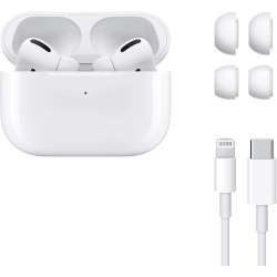 Auriculares Bluetooth Apple AirPods Pro c/Carga MagSafe Blanco (MLWK3ZM/A)