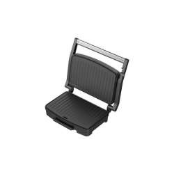 Grill Panini revestimiento antiadherente, 1000W, apertura 105º. THULOS TH-GP214