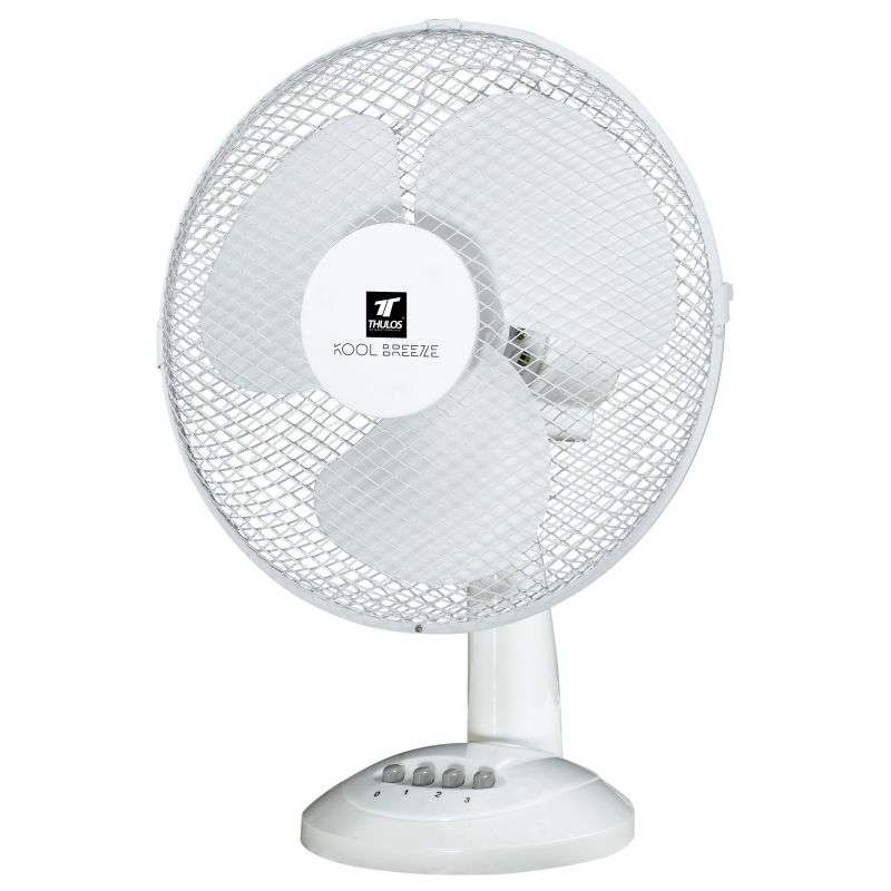 Ventilador de sobremesa ø16”, 50W de potencia, cabezal oscilante. THULOS TH-KB53