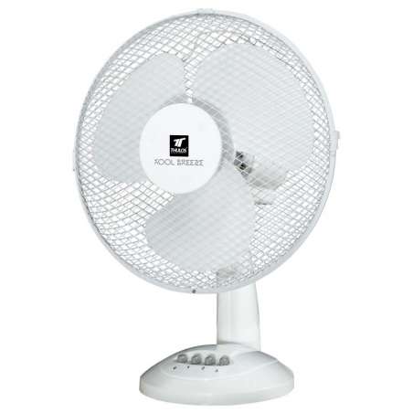 Ventilador de sobremesa ø16”, 50W de potencia, cabezal oscilante. THULOS TH-KB53