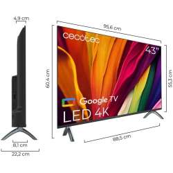 TV Cecotec LED Serie A4 ALU40043 43" 4K UHD - 00978