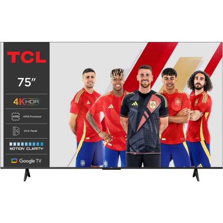 TV TCL 75P6K 75" LED 4K UHD Negra