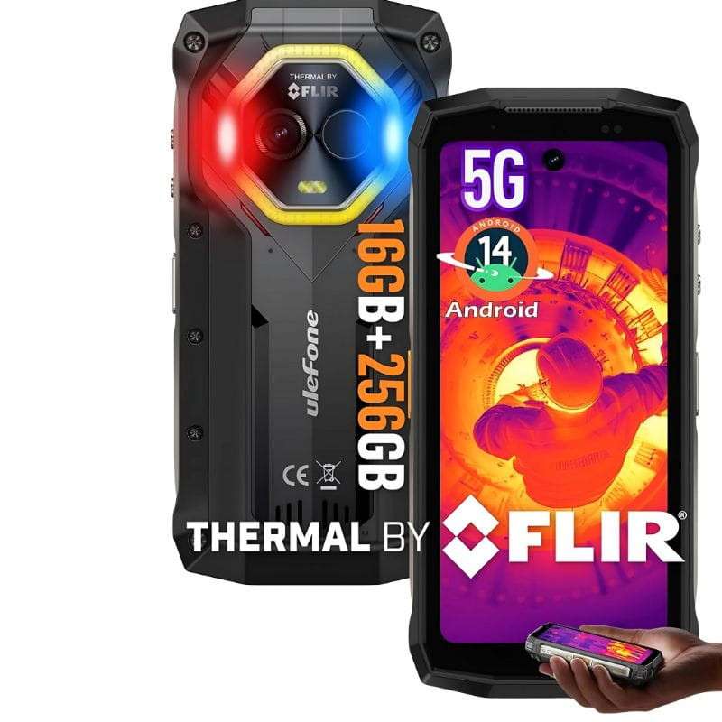 Ulefone Armor Mini 20T Pro 5G 16GB/256GB Negro