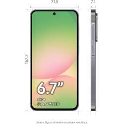 Samsung Galaxy A56 8GB/ 256GB/ 6.7"/ 5G/ Negro o Gris