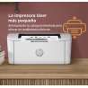 Impresora Láser Monocromo HP LaserJet M110w/ WiFi/ Blanca