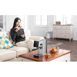 XIAOMI Máquina espresso semiautomática 1350W 1.2L Plateada
