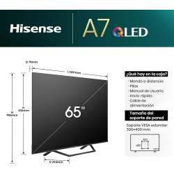 TV Hisense 65" QLED 4K UHD - 65A7NQ