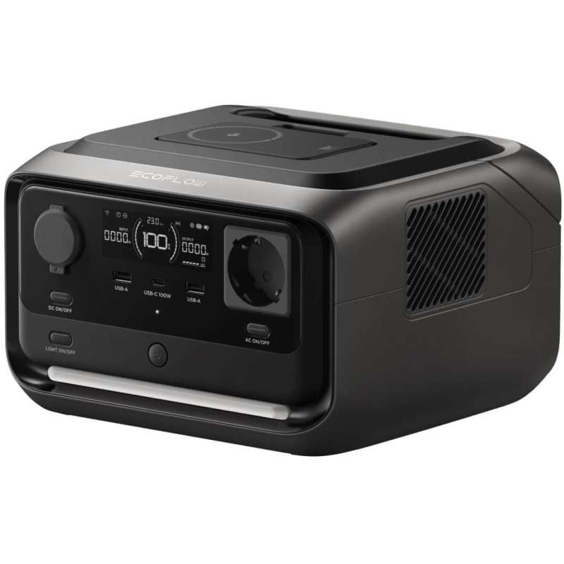 Estación de Energía Portátil EcoFlow River 3 Plus Wireless
