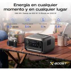 Estación de Energía Portátil EcoFlow River 3 Plus Wireless