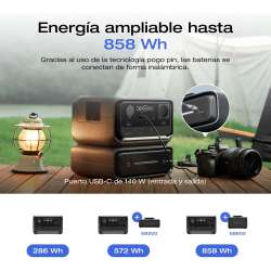 Estación de Energía Portátil EcoFlow River 3 Plus Wireless