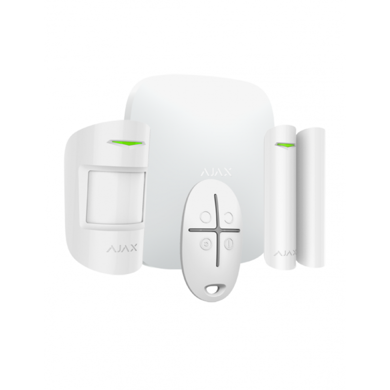 Kit de alarma profesional Ajax AJ-HUBKIT Blanca o Negra
