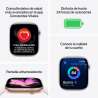 Apple Watch Series 11 GPS + Celular 46mm Aluminio Plateado con Correa Deportiva Morada M/L