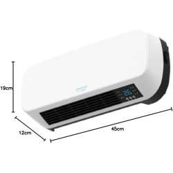 Calefactor de pared Cecotec Ready Warm 5200 Box Ceramic 2000W bajo consumo