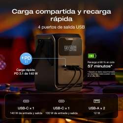 Estación de Energía Portátil EcoFlow TRAIL 200 DC