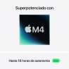 Apple Macbook Air 13,6"/ M4 10-Core CPU/ 24GB/ 512GB SSD/ 8-Core GPU/ Azul