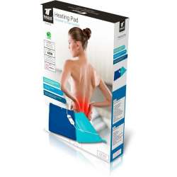 Almohadilla térmica ideal para aliviar dolores musculares y reumáticos, 40x32 cm. 60W.