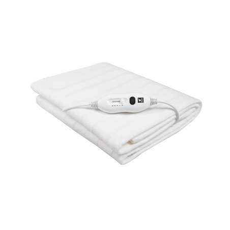 Calientacamas eléctrico 150*80 cm., lavable, 3 temperaturas, 60W