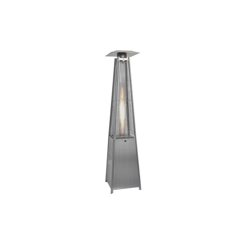 Estufa de exterior con tubo de cristal de cuarzo