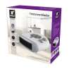 Termoventilador portátil, 2 posiciones de calor, 1000-2000W