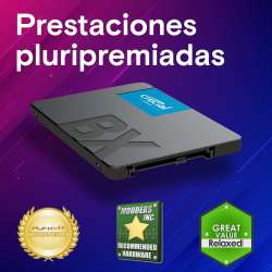Disco SSD CRUCIAL BX500 2TB SATA III 2.5