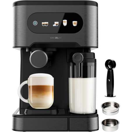 Cafetera Cecotec Power Espresso 20 ColdBrew Latte 1350W 20Bar Negra