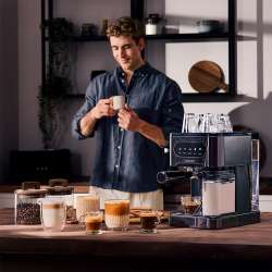 Cafetera Cecotec Power Espresso 20 ColdBrew Latte 1350W 20Bar Negra