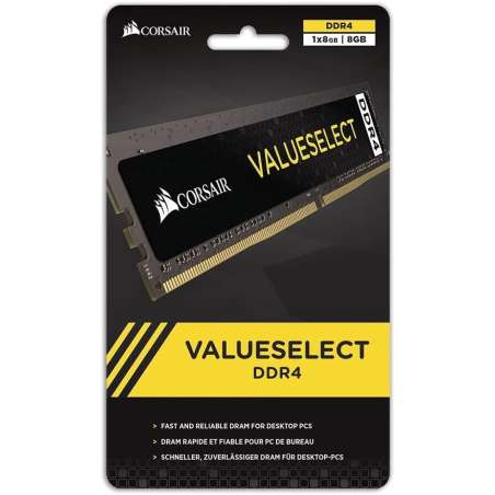 Memoria RAM DIMM Corsair Value Select 8GB (1x8GB) DDR4 2400MHz