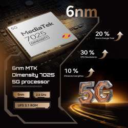 CUBOT X100 5G 6.88" HD+ 120Hz, 16GB RAM, 256GB Oro