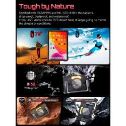 Tablet CUBOT Tab Kingkong S 4G 10.1" HD+ 16GB RAM, 256GB ROM