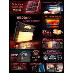 Tablet CUBOT Tab Kingkong S 4G 10.1" HD+ 16GB RAM, 256GB ROM