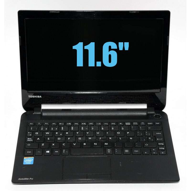 Portátil Reacondicionado Toshiba Satellite Pro nb10-A-105 Celeron n2830/40 11,6" 4gb 500gb Hdd  w10p