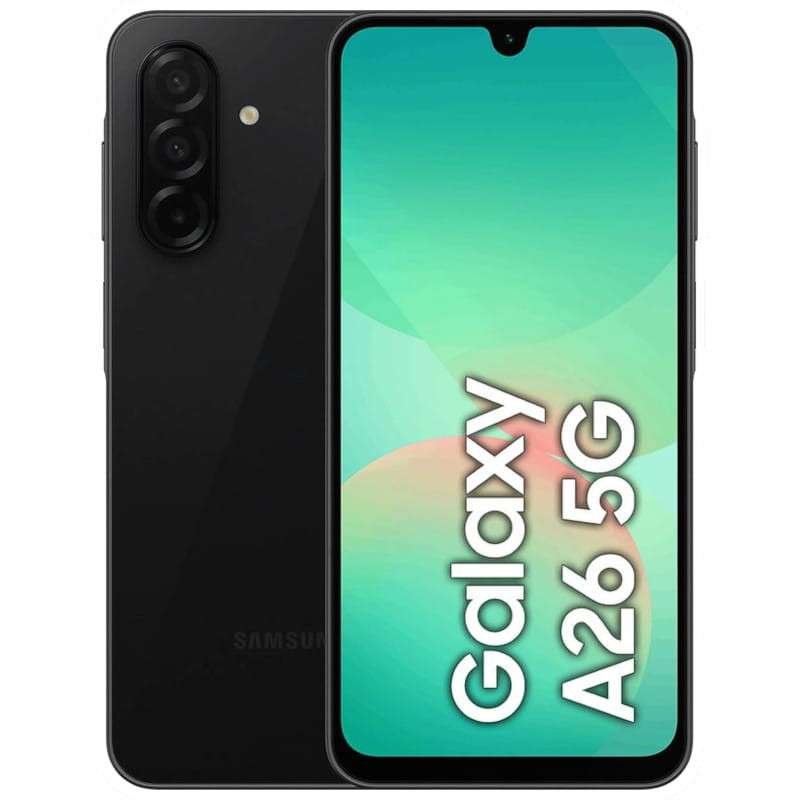 Samsung Galaxy A26 6GB/ 128GB/ 6.7"/ 5G/ Negro, Verde y Blanco