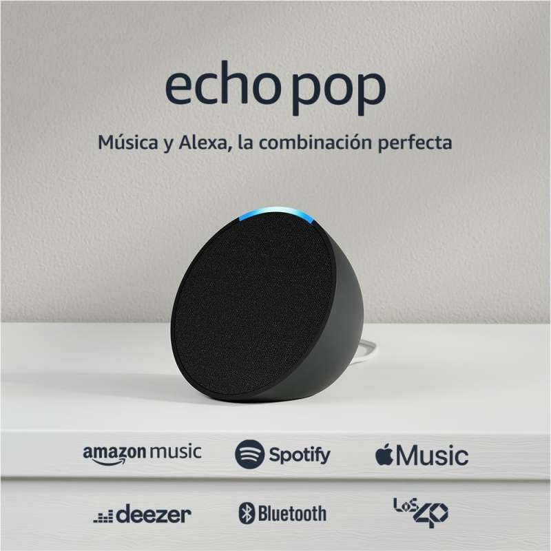 Amazon Echo Pop 1ª Generación Antracita Negro